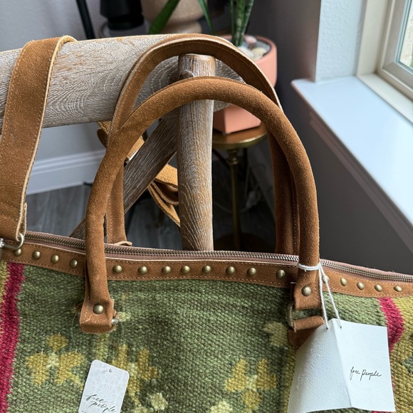 Free people fleur weekender bag gardenia - Picture 6 of 7